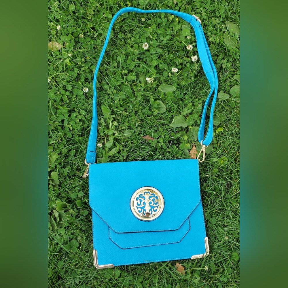 Blue purse